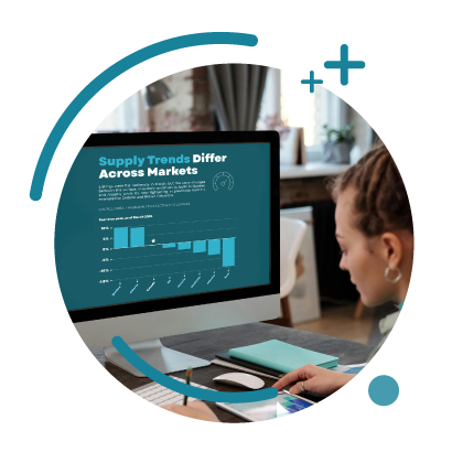 Market-ready infographics dashboard
